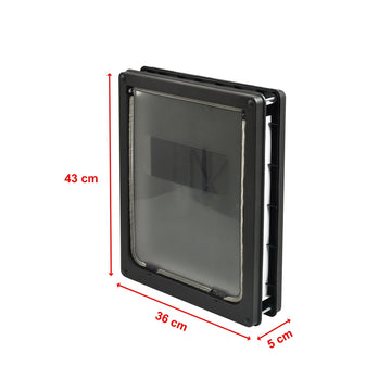 Pet Cat Dog Safe Security Flap Locking Door Petsleisure
